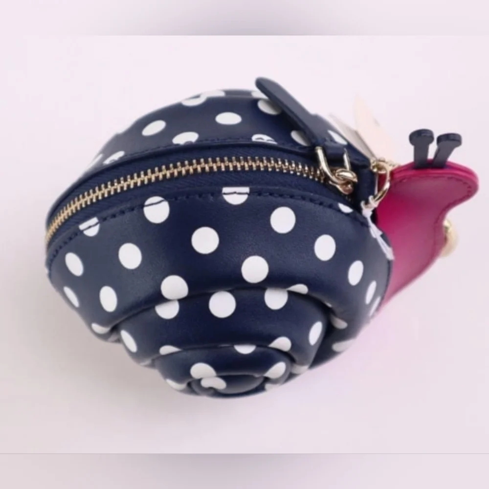 Kate Spade Dotty Snail Coin Enchanted Forrest Collection NWT
